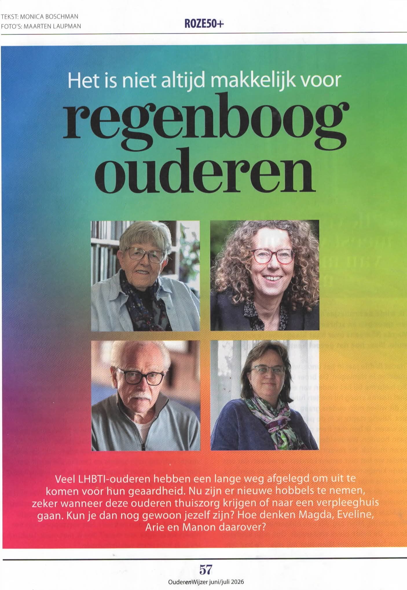 Artikel Regenboog ouderen front