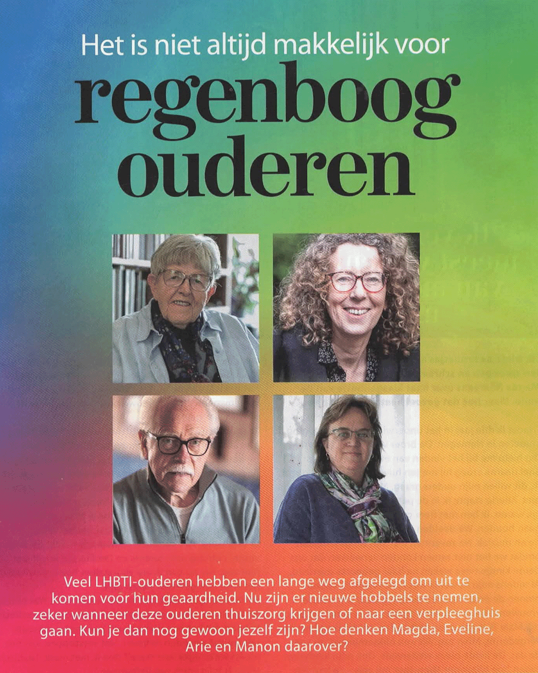 Artikel Regenboog ouderen