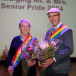 Huldiging mrs en Mr Senior Pride 2024 - Ineke Konijn en Arno Schoten