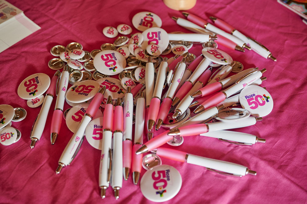 Roze 50Plus 'Ik ben wie ik ben!'