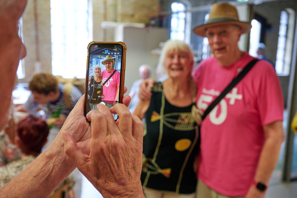 Roze 50Plus 'Ik ben wie ik ben!'