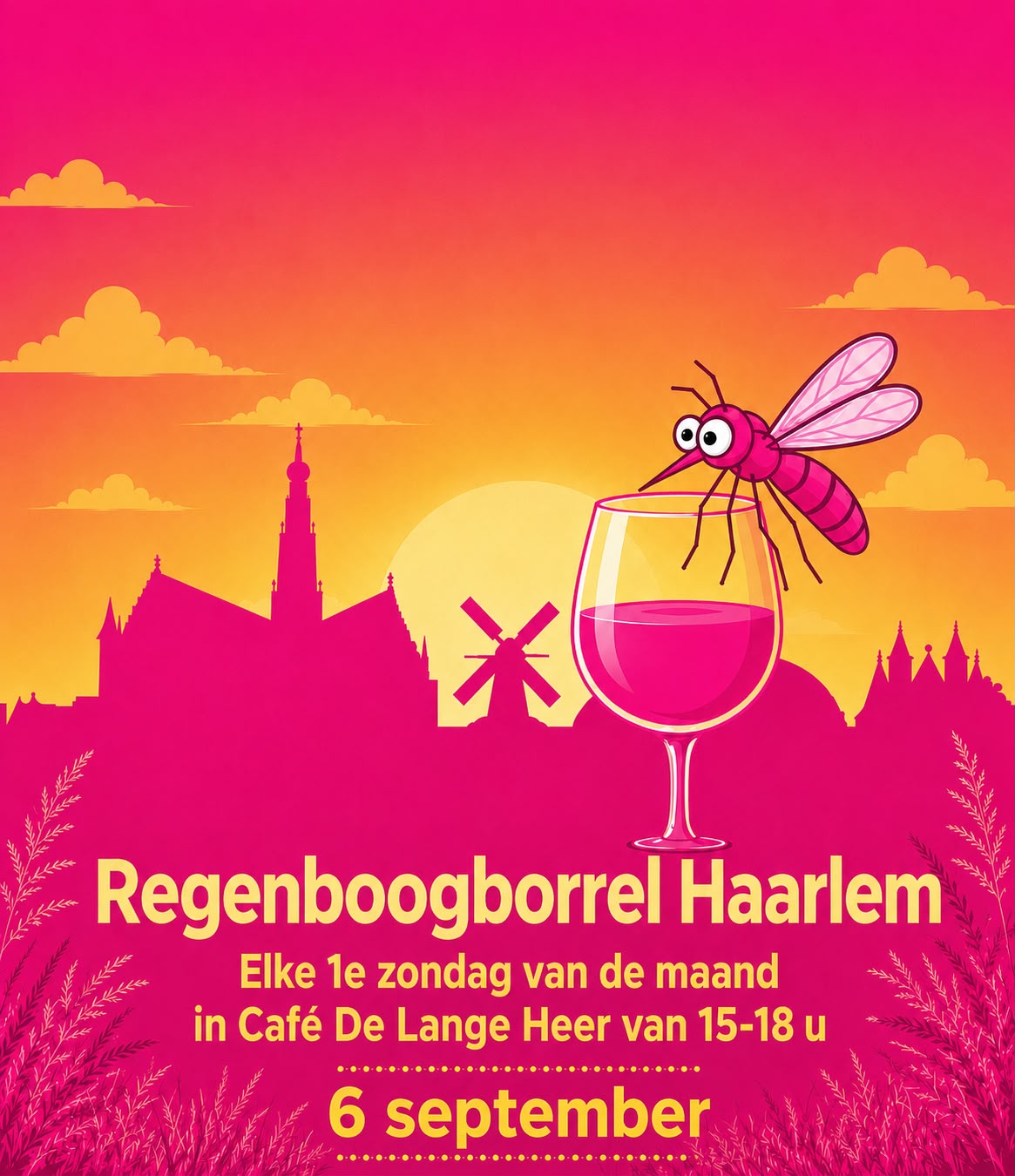 Regenboog Borrel Haarlem