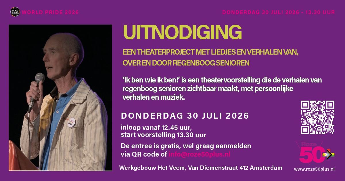 Wat maakt theaterproject ‘Ik ben wie ik ben!’ zo bijzonder?