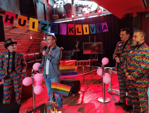 Opening Roze Regenboog Cafe