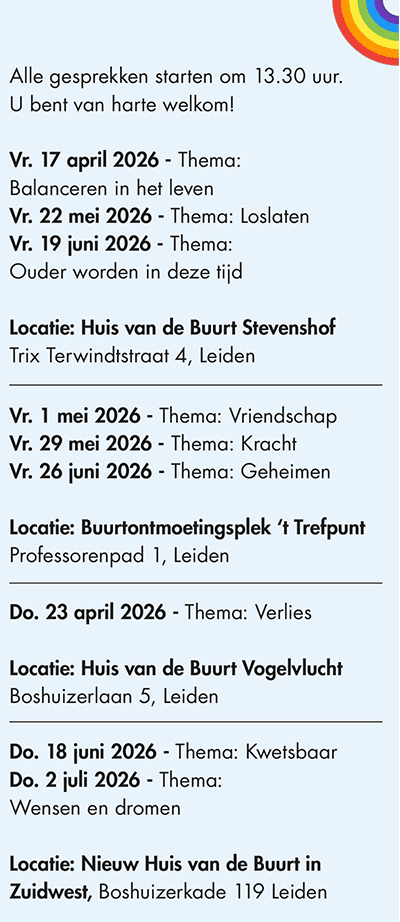 Roze Salon Leiden data