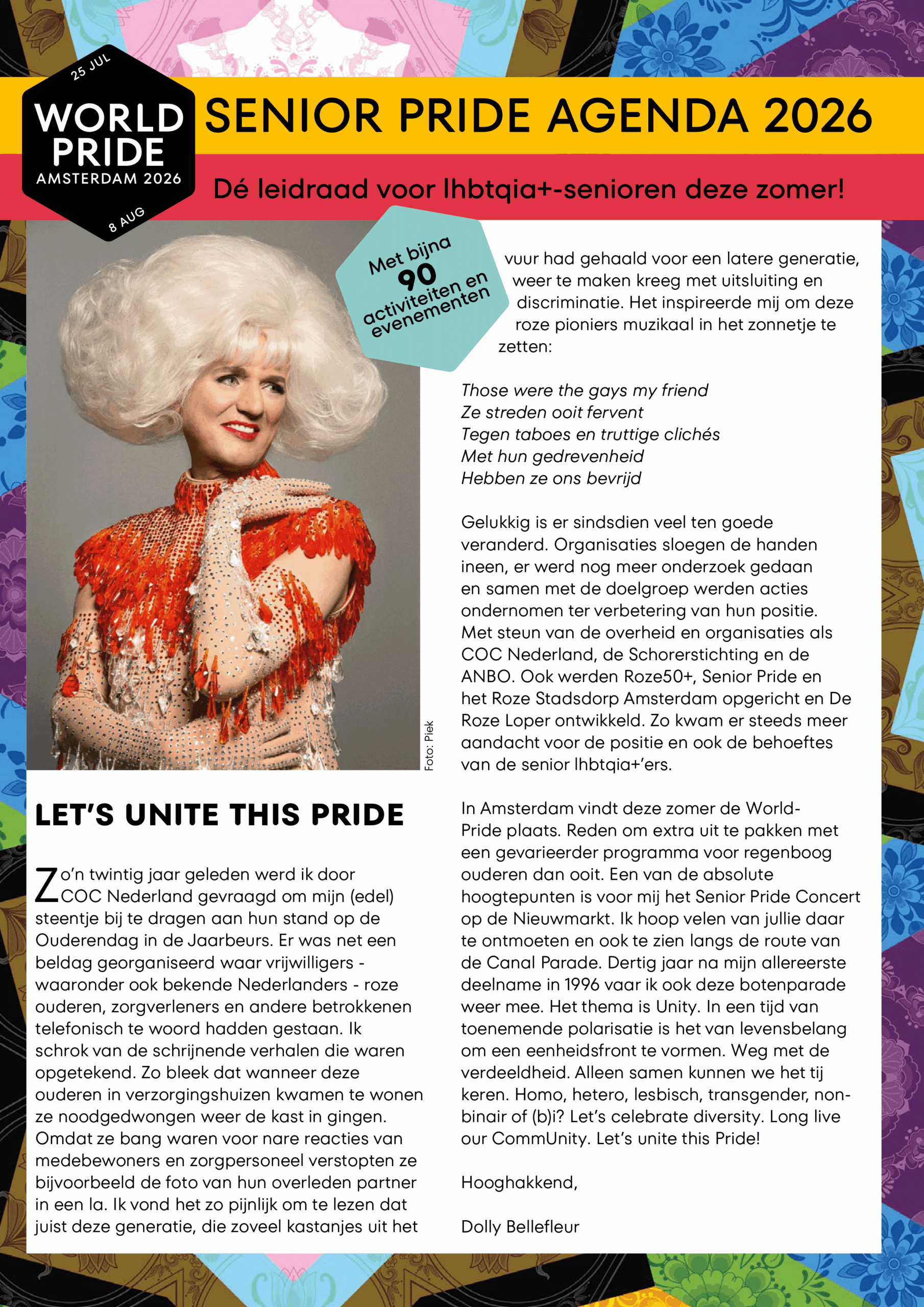Senior Pride Agenda 2026 interactief