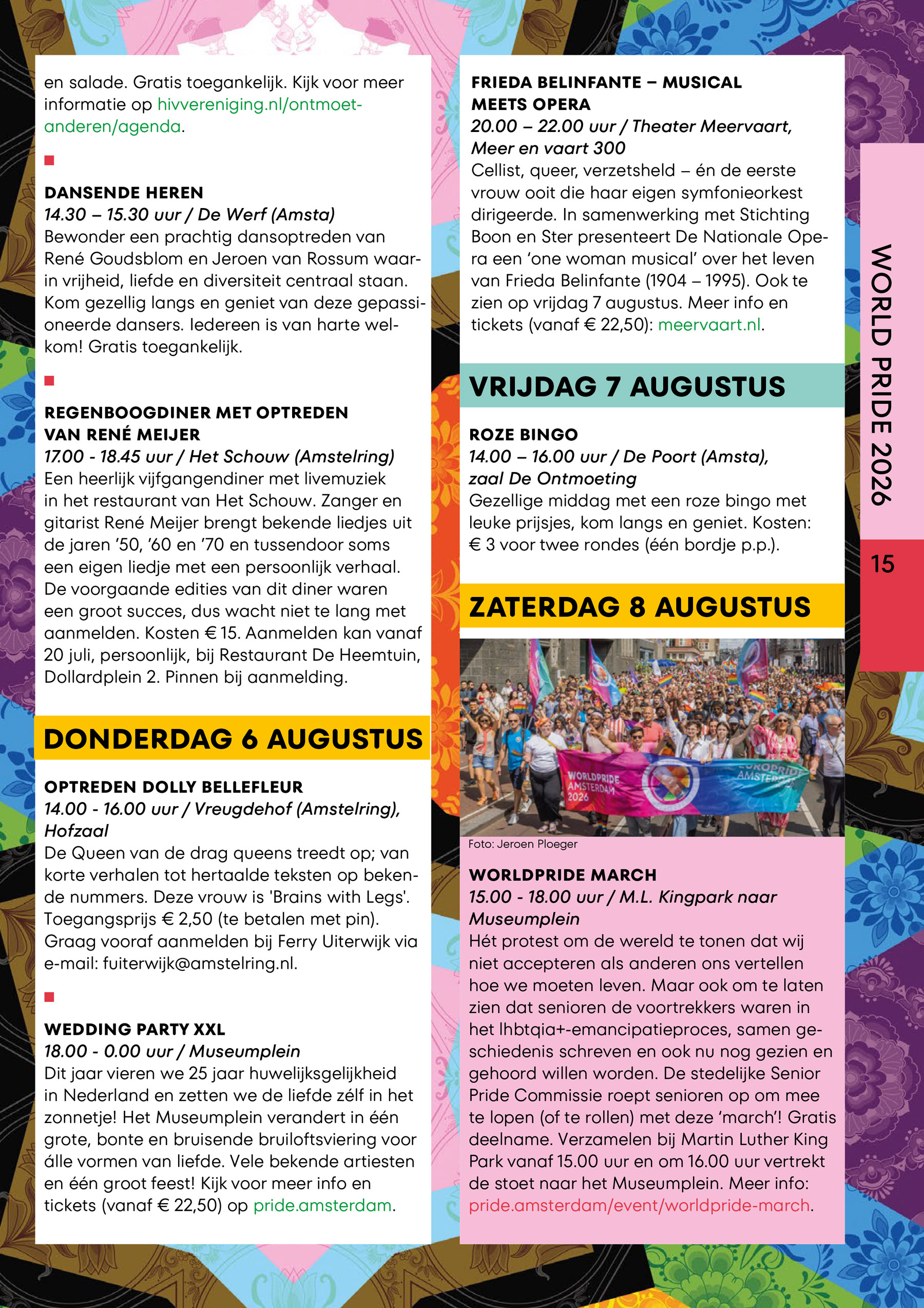 Senior Pride Agenda 2026 interactief