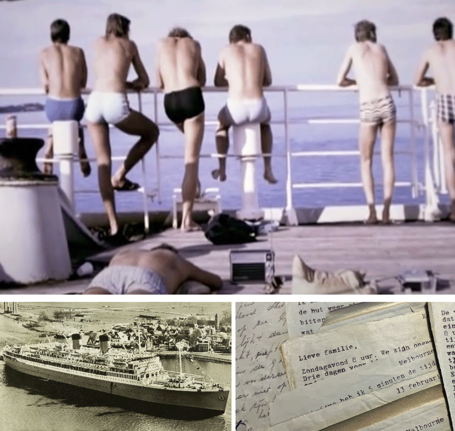 Achter de Golven op het dek