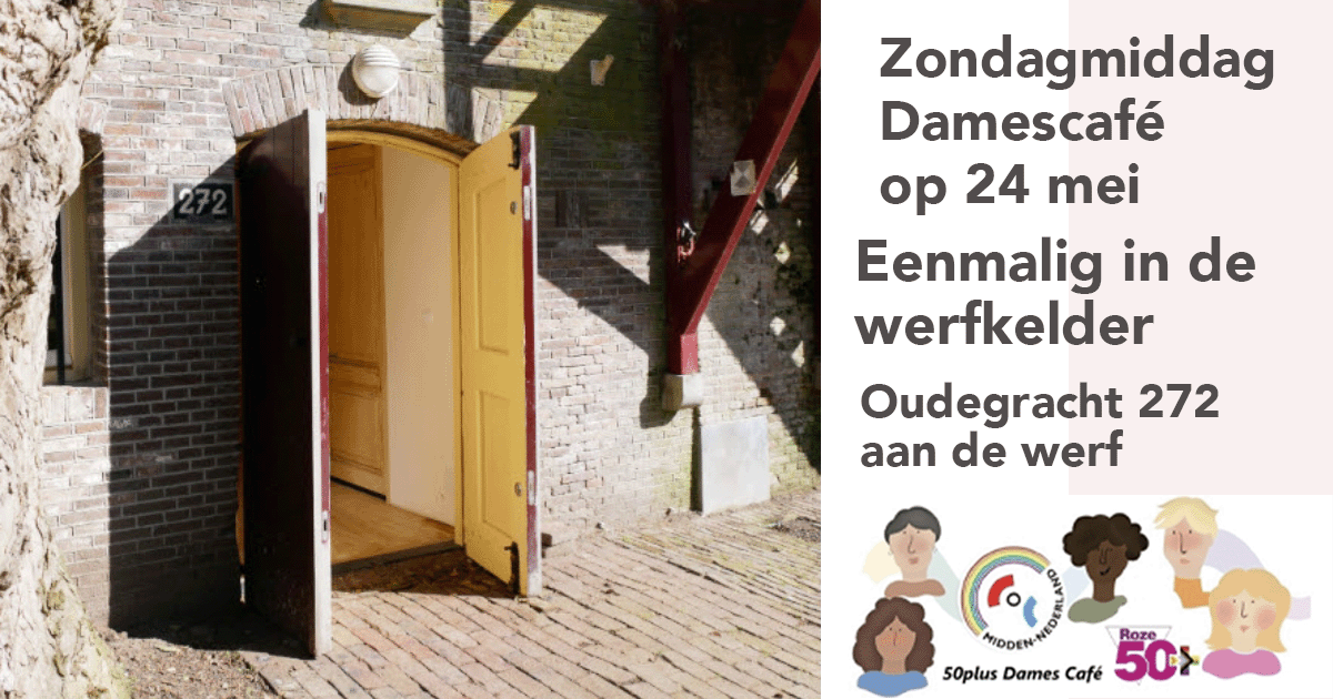 Damescafe 50+ 24 mei
