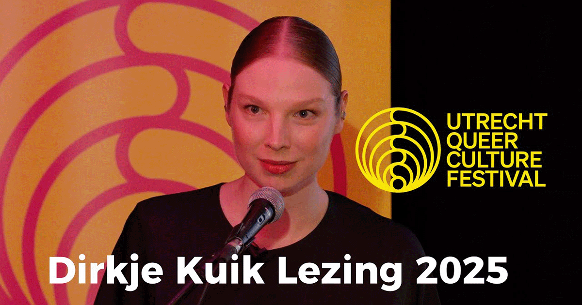 Dirkje Kuik Lezing 2025: Valentijn de Hingh over zichtbaarheid, verbeelding en queer erfgoed