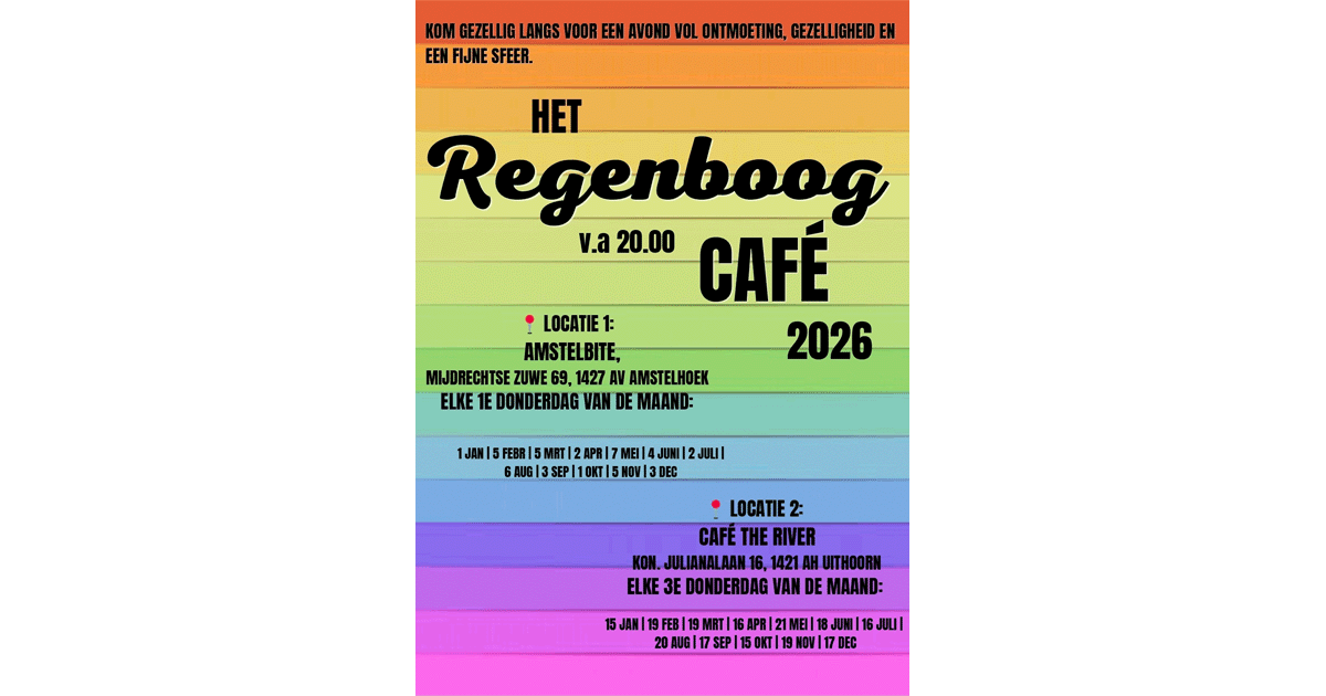 Het Regenboogcafé