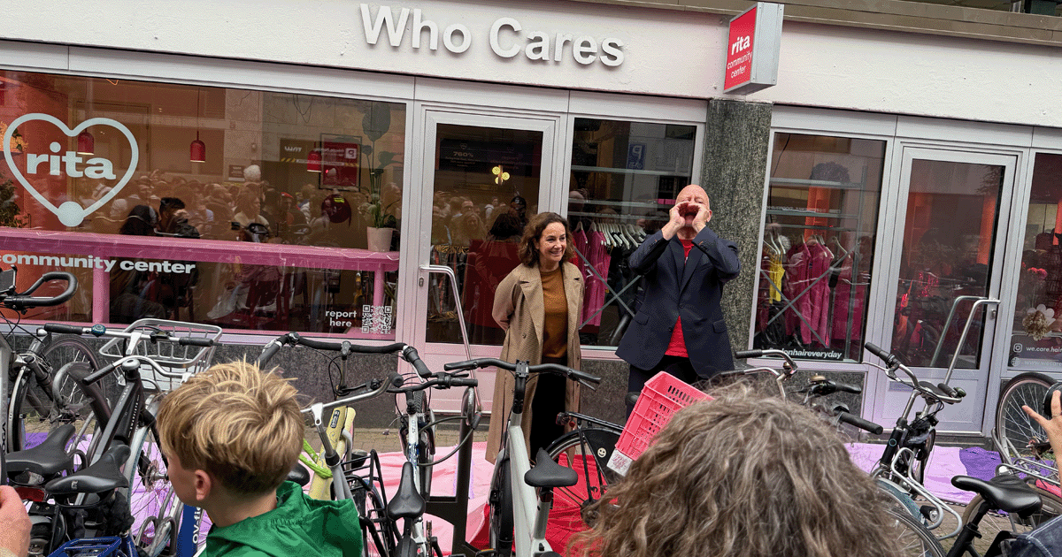 Opening RITA Community Center in Amsterdam