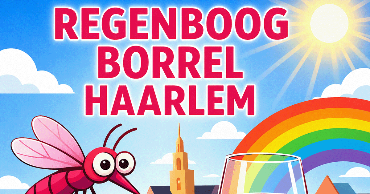 Regenboog Borrel Haarlem