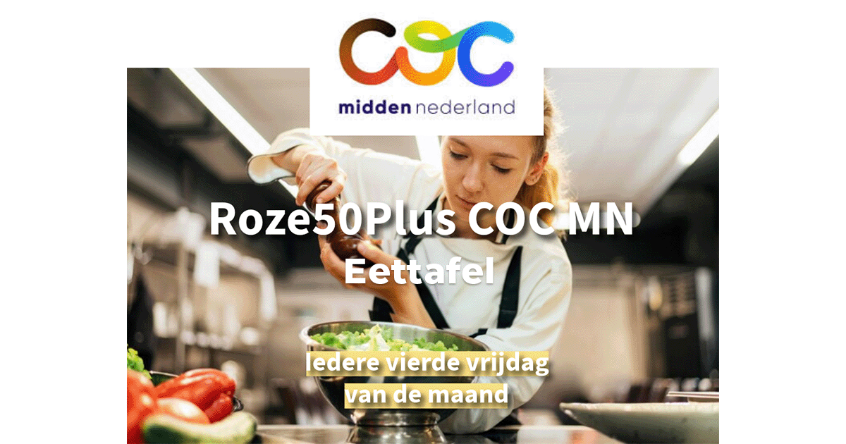 Roze50+ Midden Nederland Eettafel