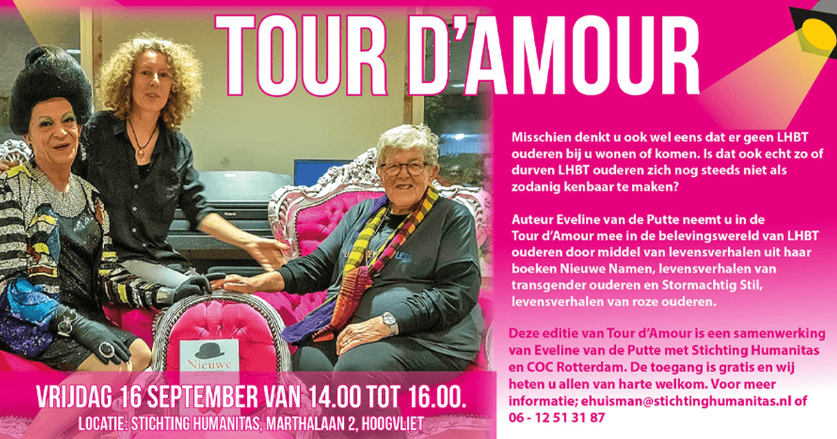 Tour D'Amour 16 september in Hoogvliet