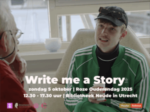 Write me a Story, 5 oktober tijdens de Roze Ouderendag